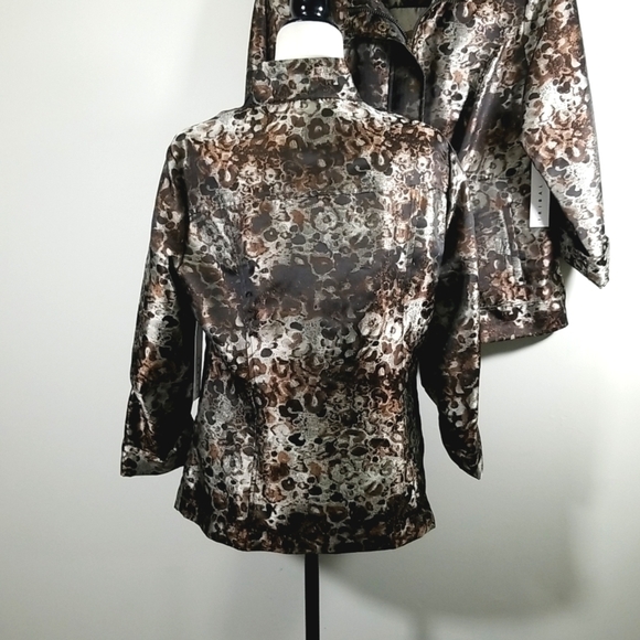 Tribal Spring/Fall Zipped Jacket With Snap Closures. - Picture 7 of 7